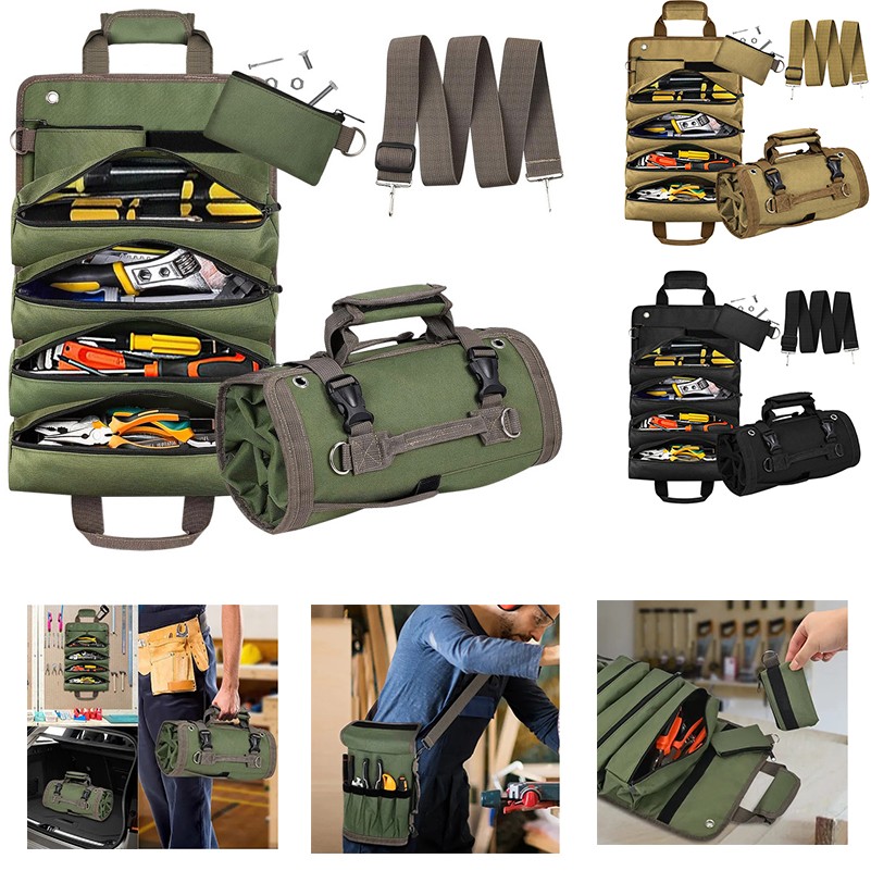 Heavy Duty Roll Up Tool Bag 3