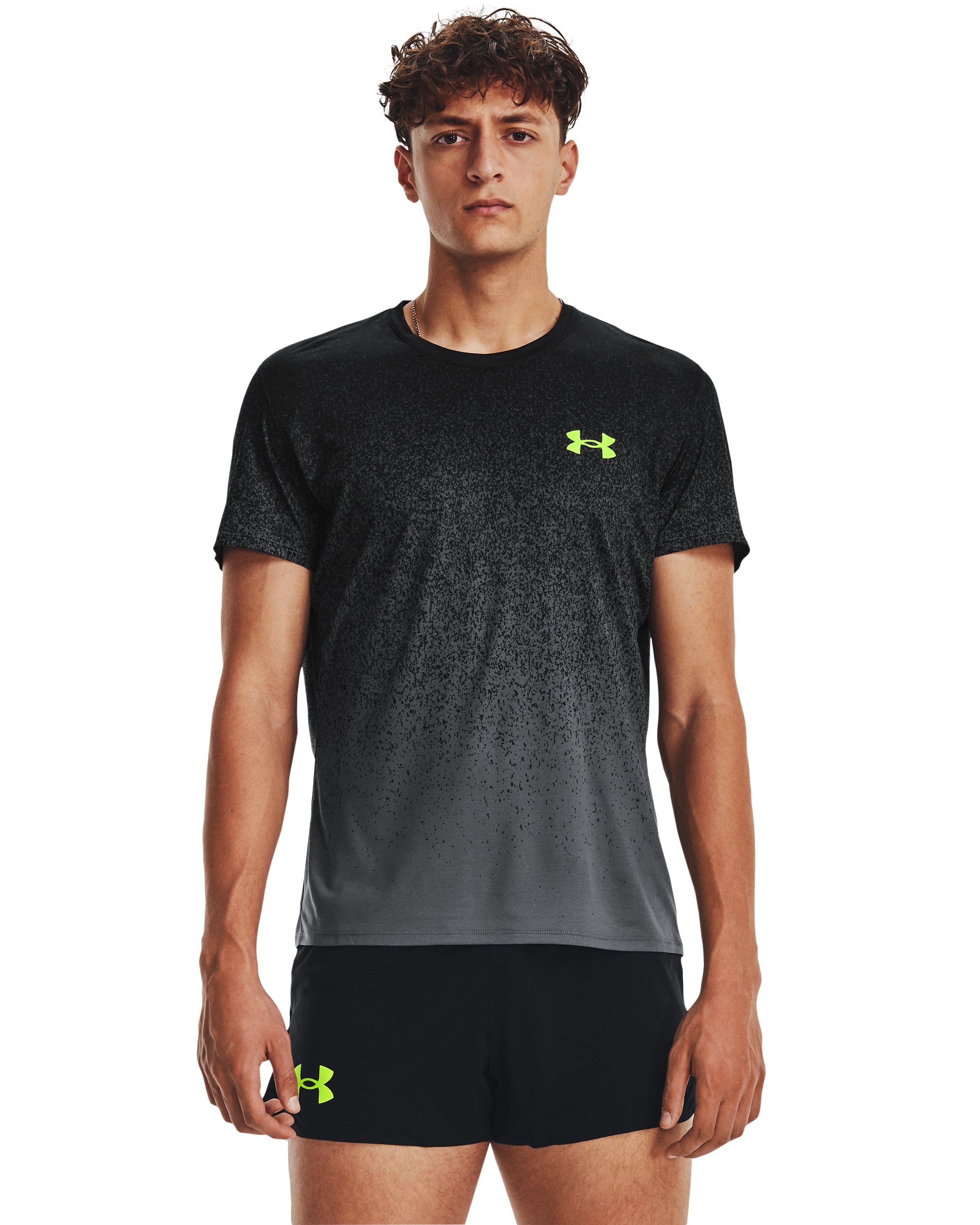 Men's UA RUSH Run Short Sleeve 3