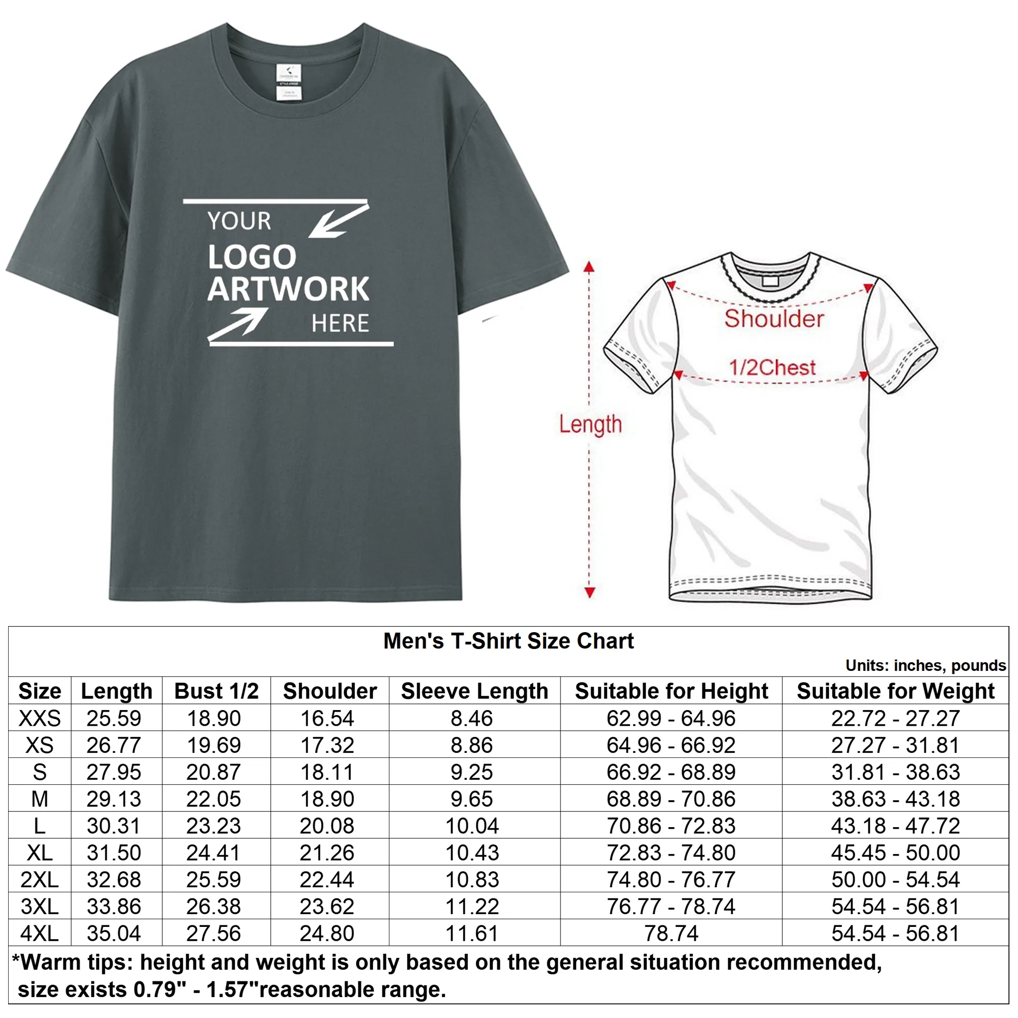 Custom 230g Heavyweight Tshirt Bulk Order Wholesale Supplier 4