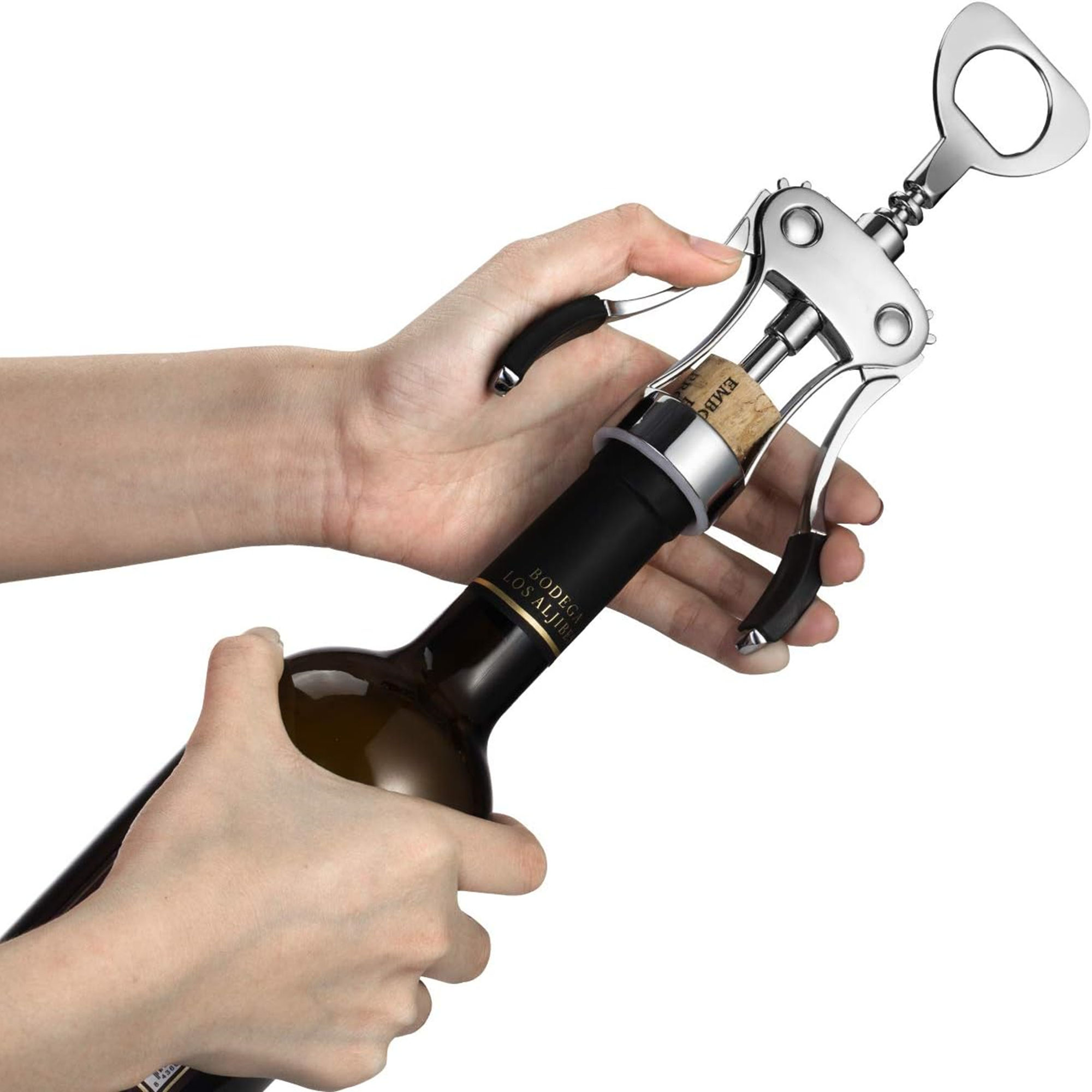Wing Corkscrew With Multifunctional Bottles Opener 3