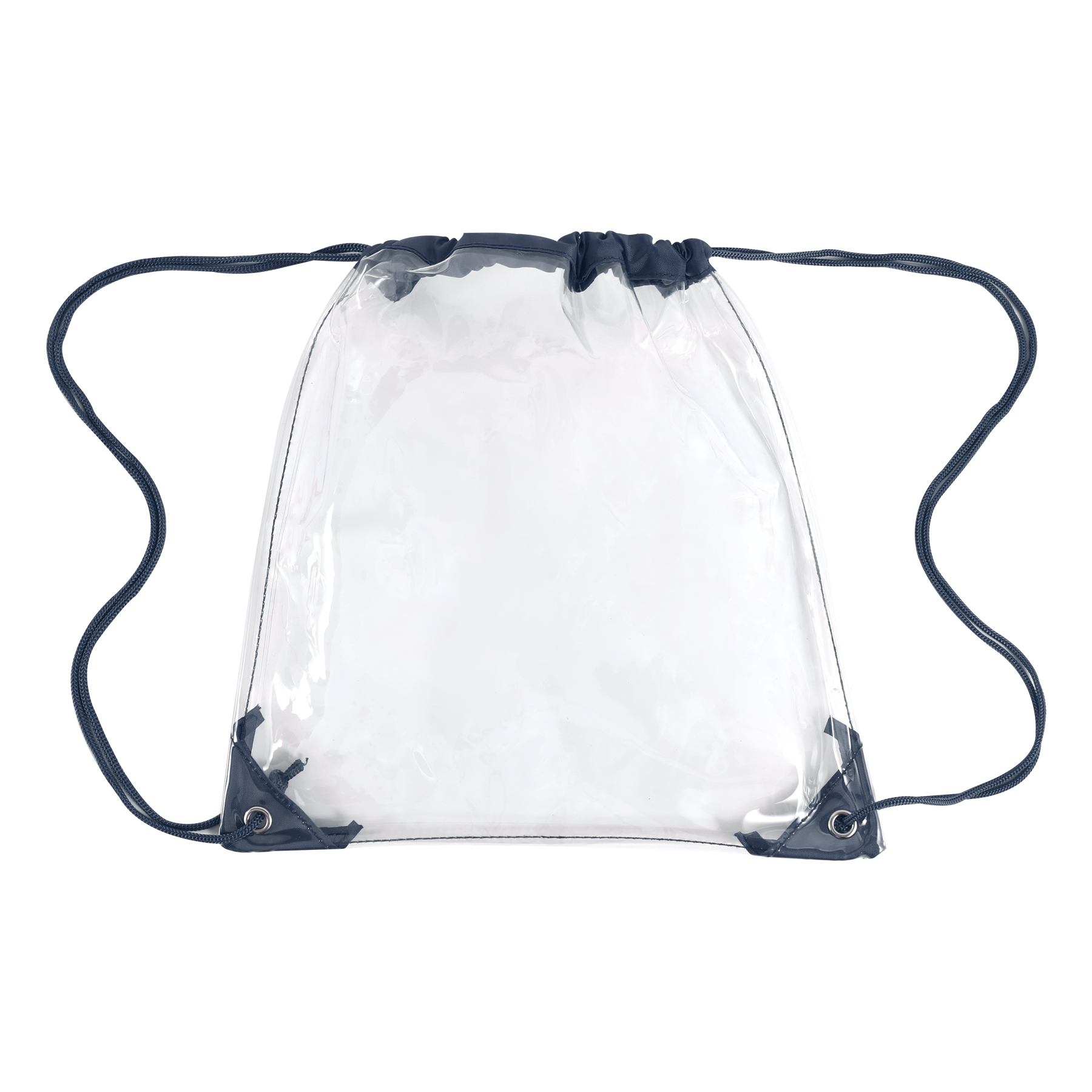 Clear Drawstring Backpack (Ocean) 6