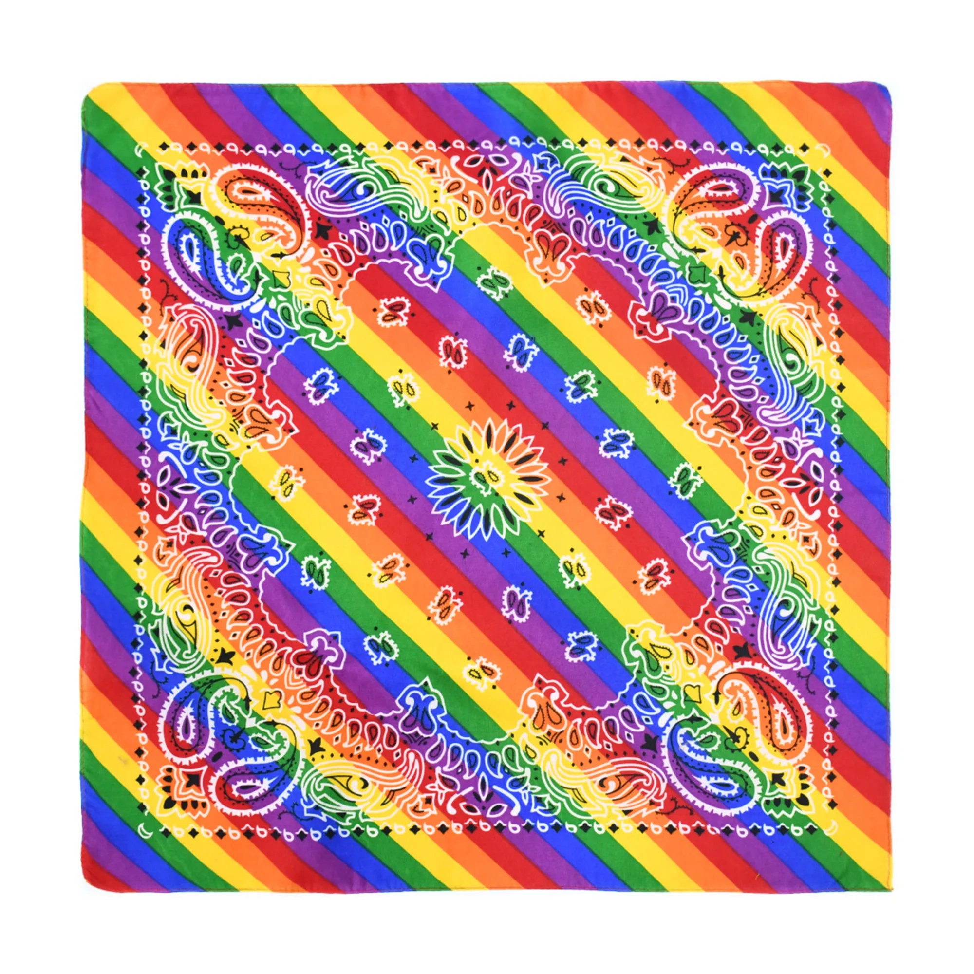 Rainbow Square Bandana 2