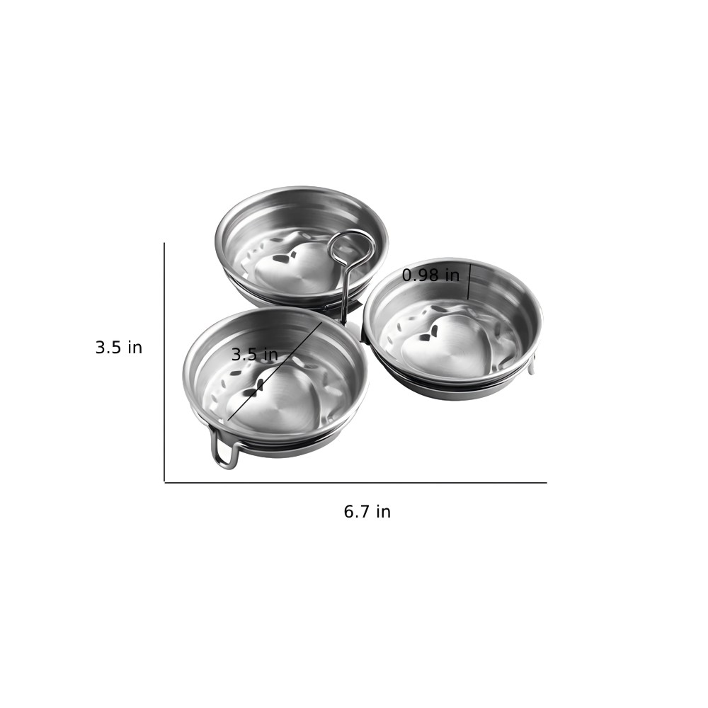 Mini Multifunctional Heart-shaped Egg Steamer 2