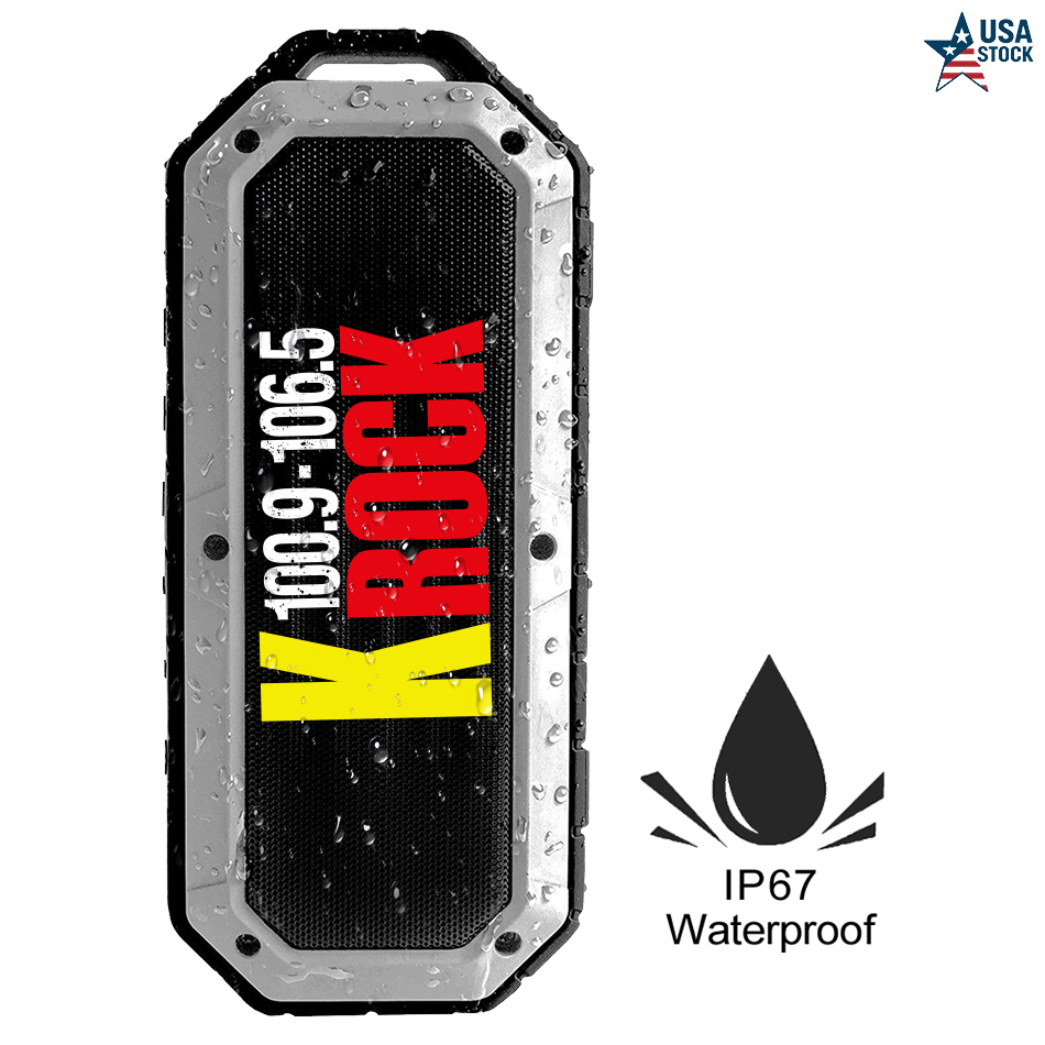 SonicWave IP67 Waterproof Bluetooth Speaker - Perfect For Outdoors 1