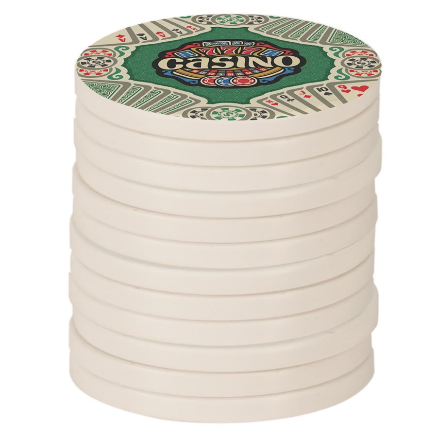 Sublimatable Poker Chip 3