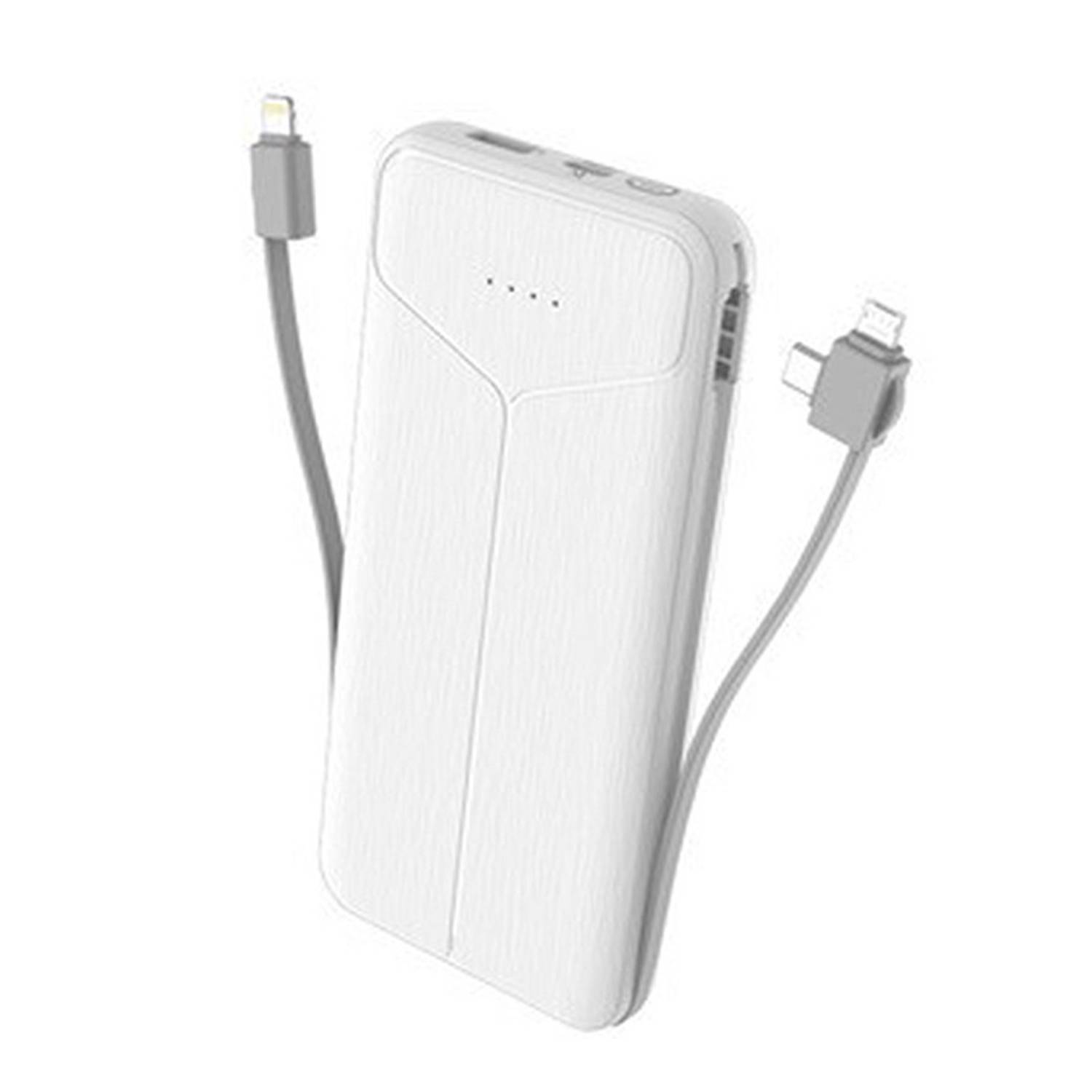 10,000mAh Portable Power Bank w/ Cable Wall Plug 3