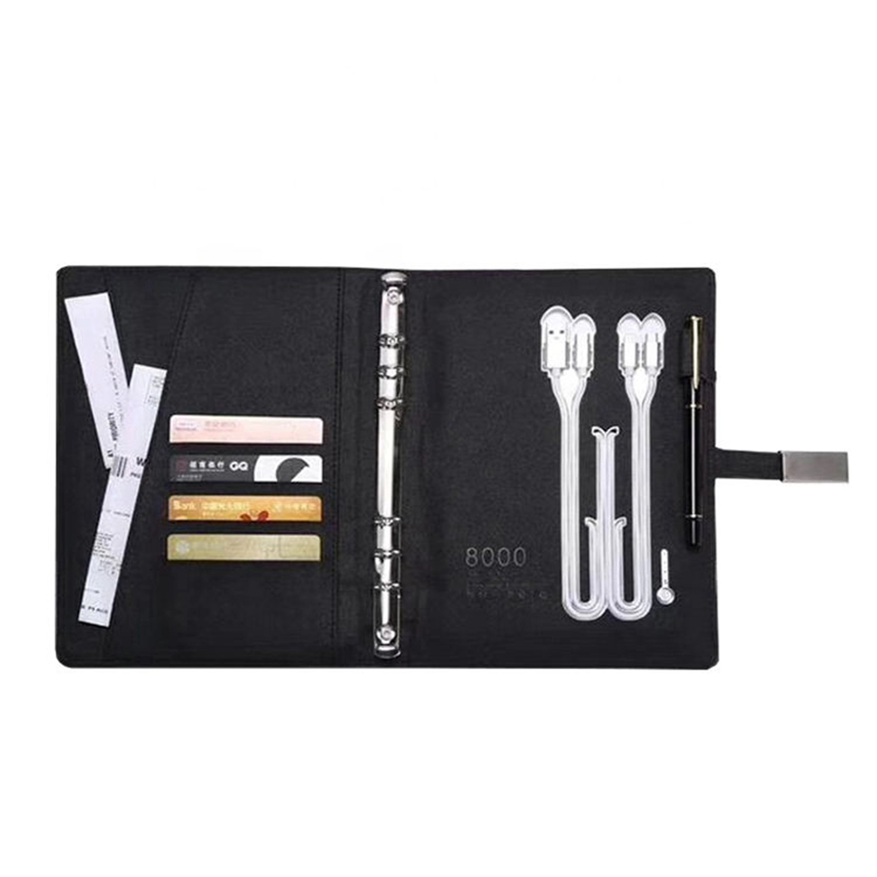 Fingerprint Lock A5 Notebook with 12000 mAh Power Bank 1