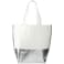 Large Laminated Metallic Bottom Tote 6