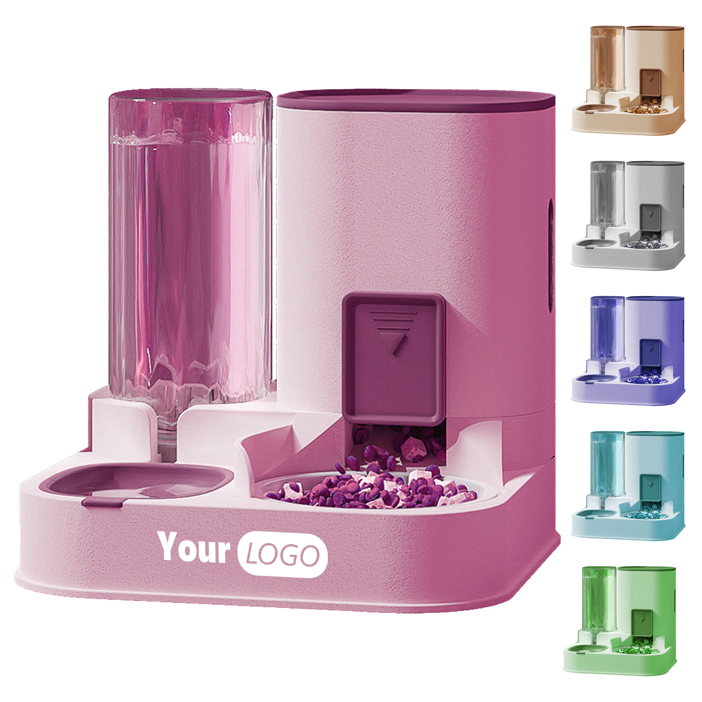 Polypropylene Customizable Large Pet Feeder 4