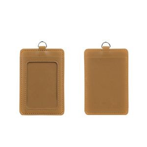 Portrait Dual Side PU Leather Card Holder 23
