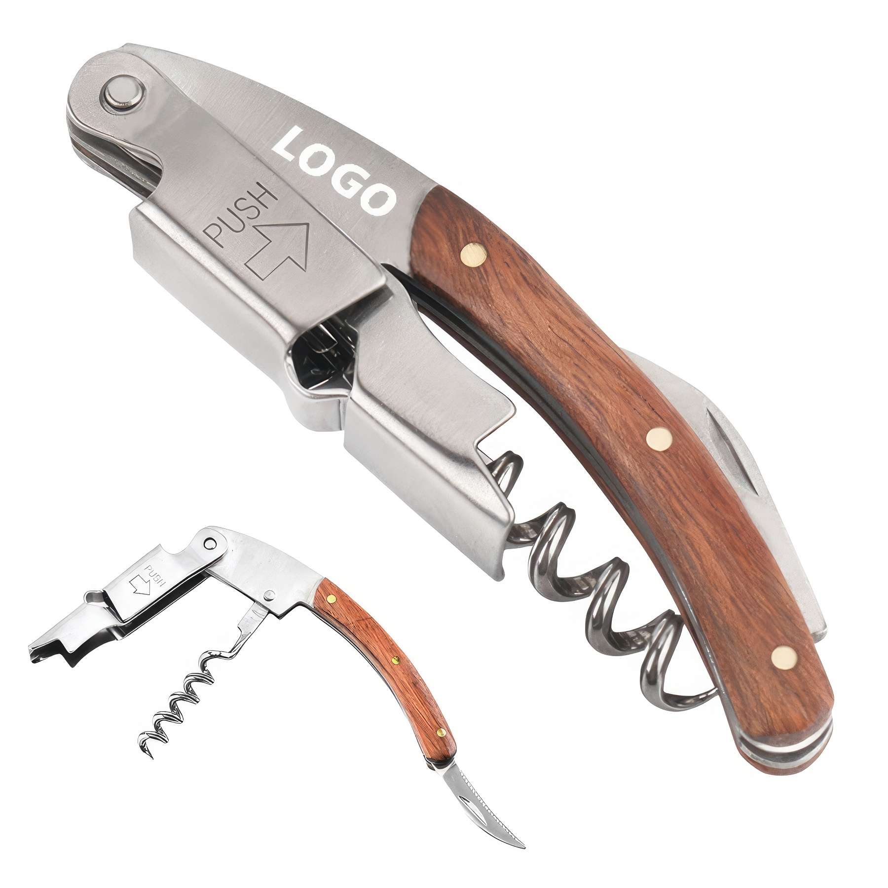 Custom Professional Waiter Corkscrew Wine Openers 1