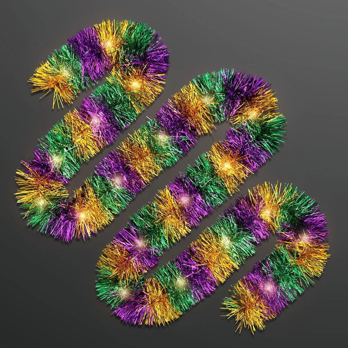 Iridescent Tinsel Boa and Craft Light, 6.5 Feet 5