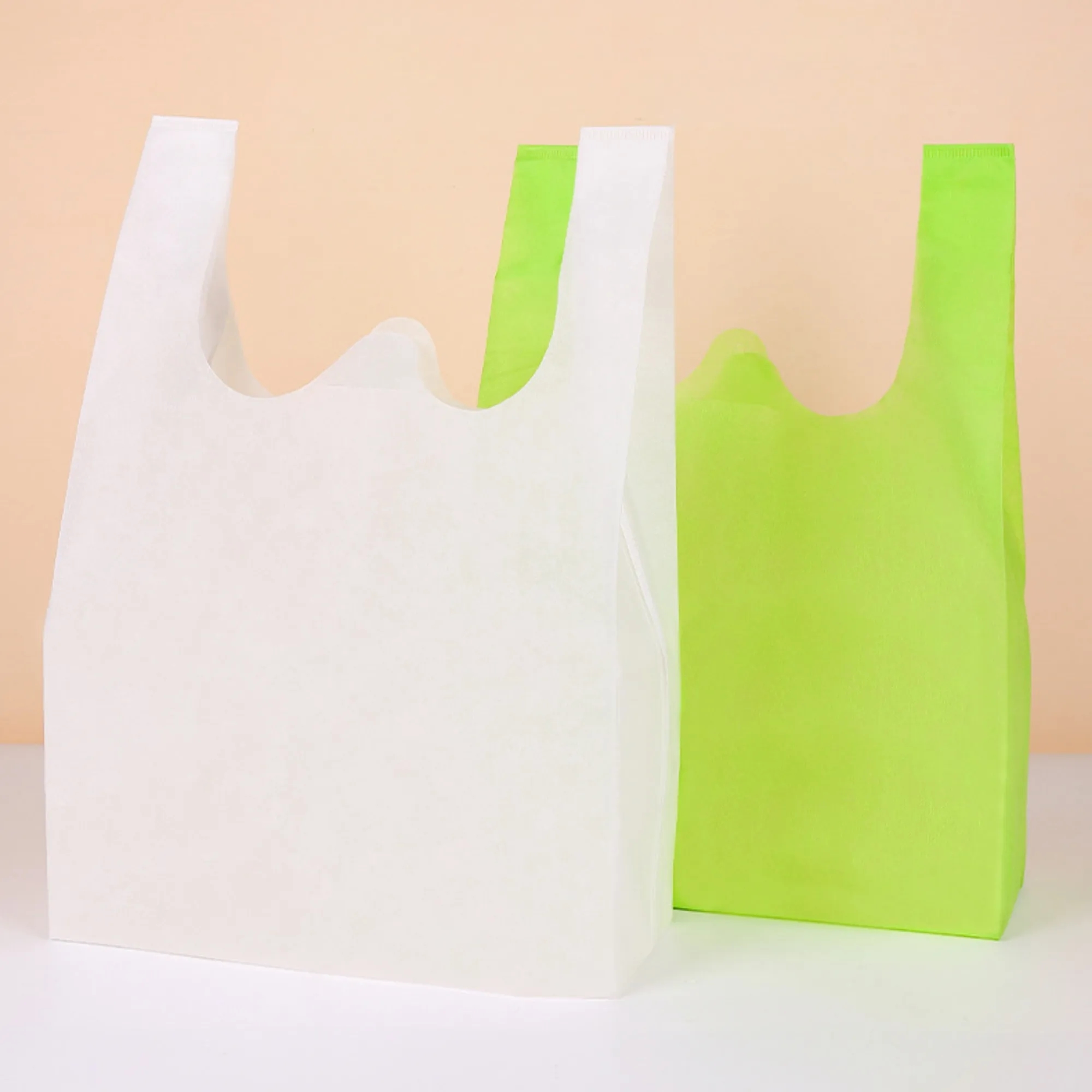 Reusable Non Woven Vest Shopping Bag 5