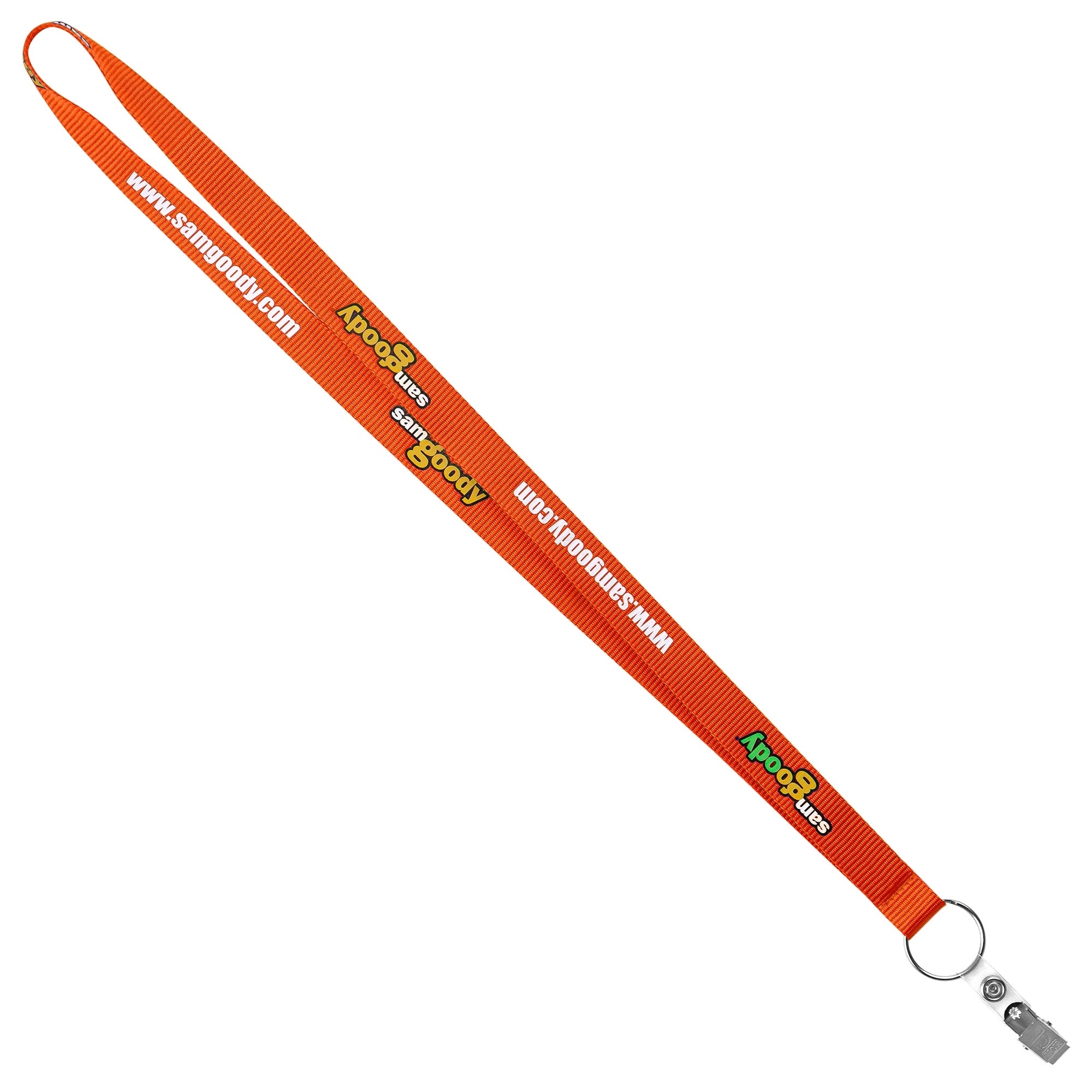 3/4" Recycled Screen Printed Lanyard 12