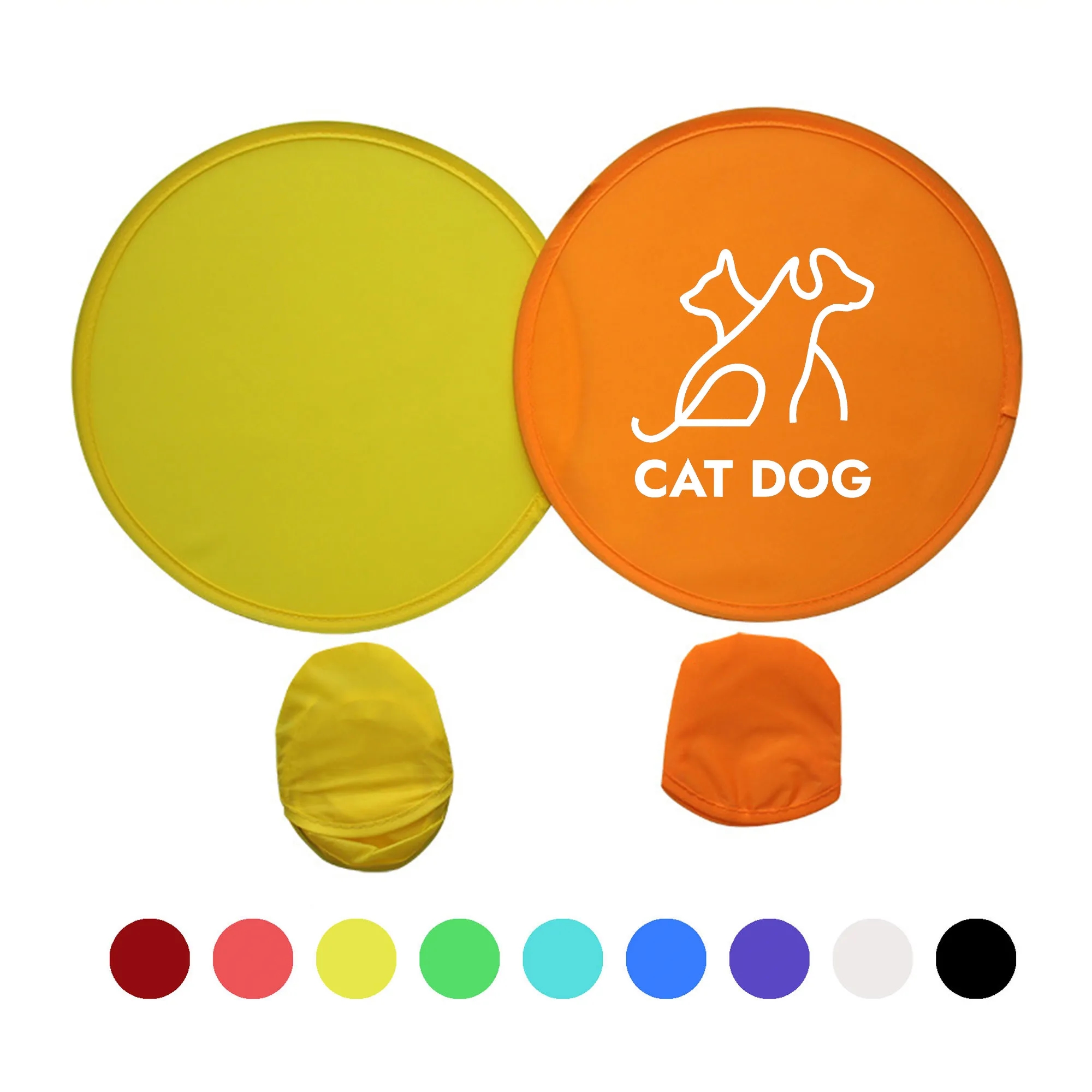 Foldable Hand Fan Beach Flying Disc Party Creative Gift 3