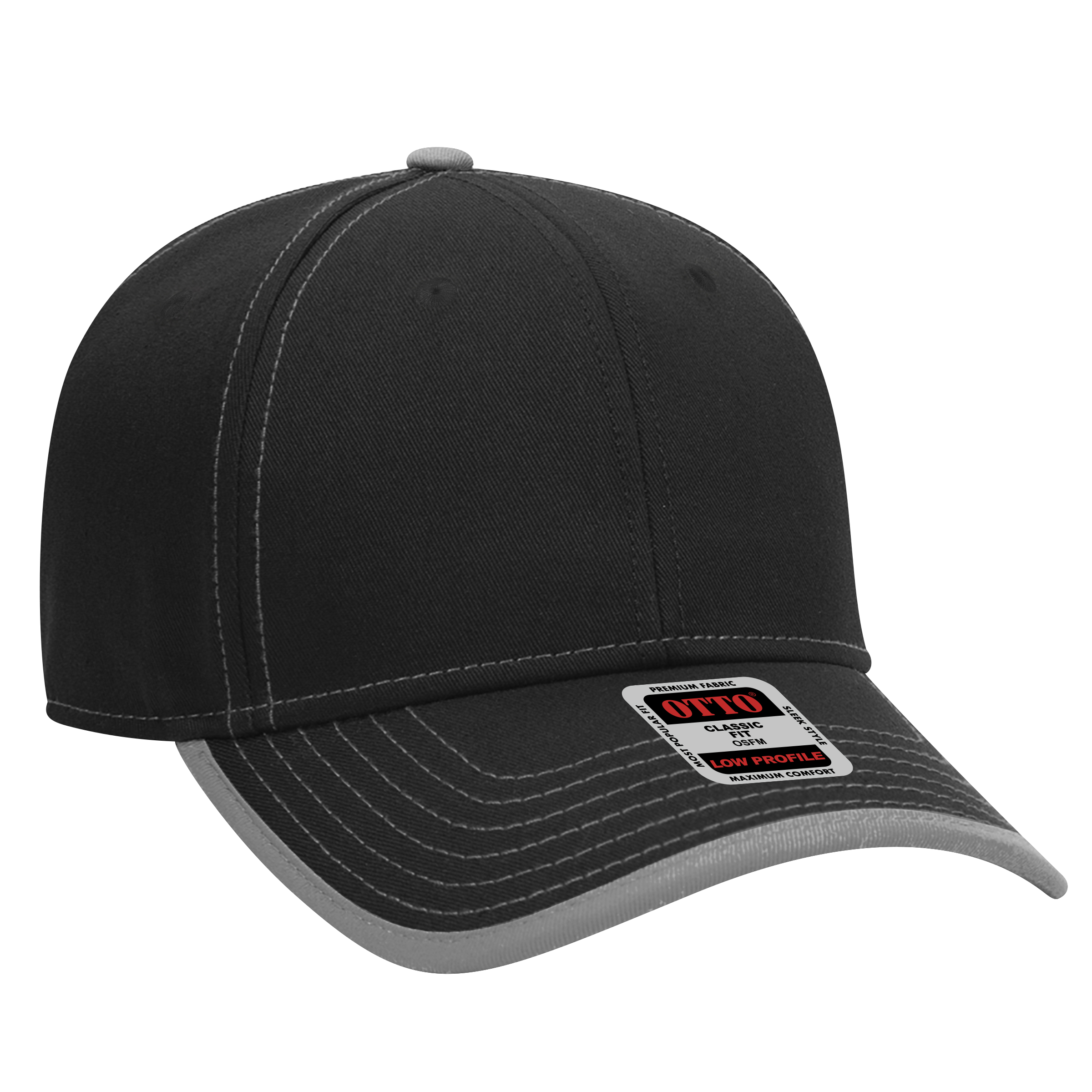 OTTO CAP® 6 Panel Low Profile Baseball Cap 18