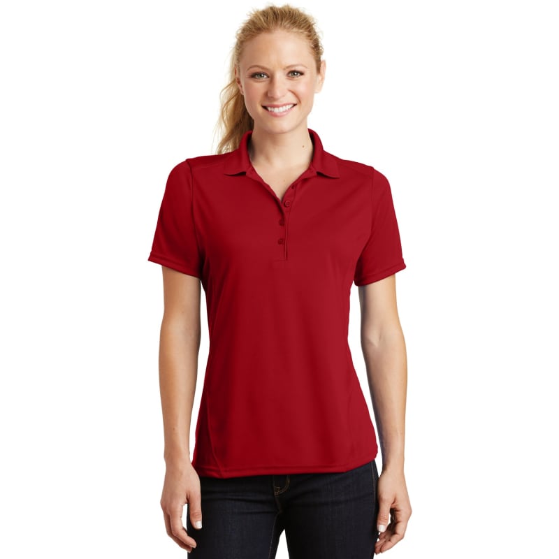 Sport-Tek Women's Dry Zone Raglan Accent Polo. 12