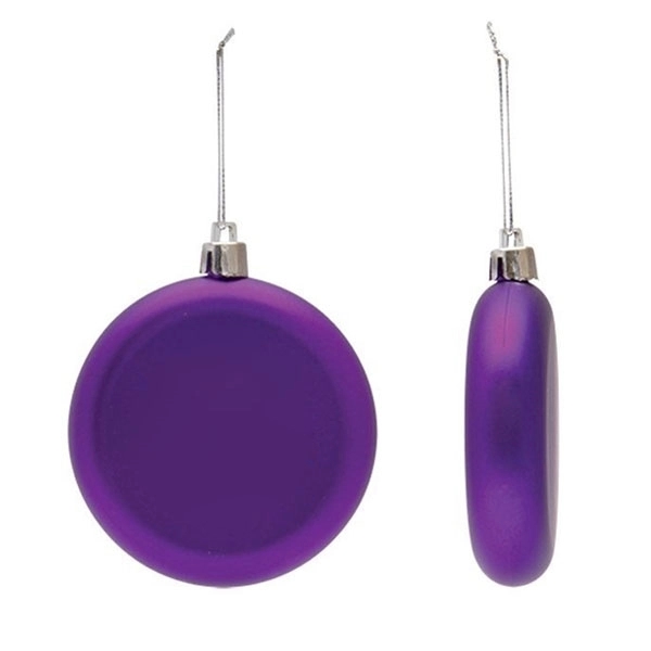 Flat Round Shatterproof Ornaments 5