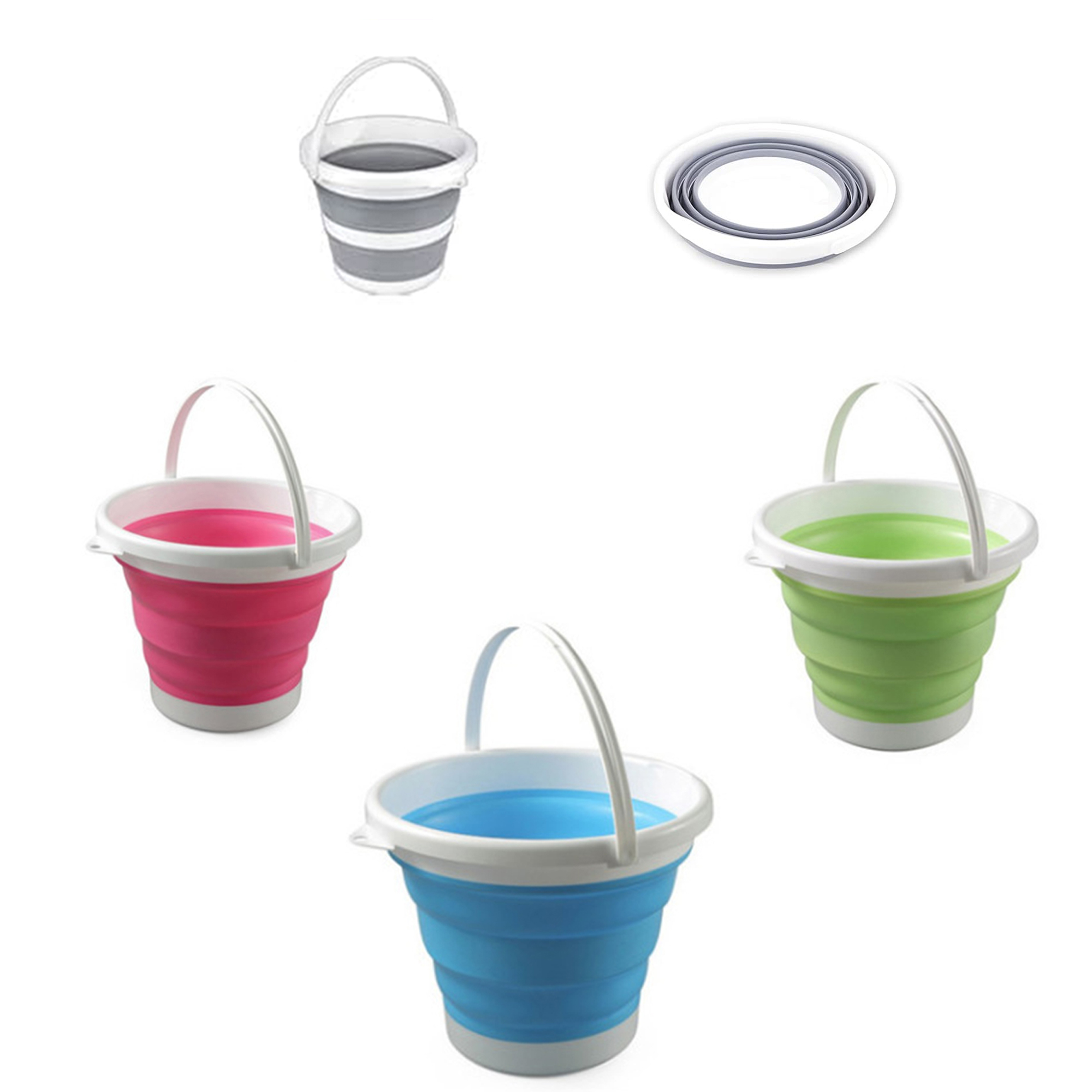 MOQ20 1000 OZ Portable Collapsible Bucket 2