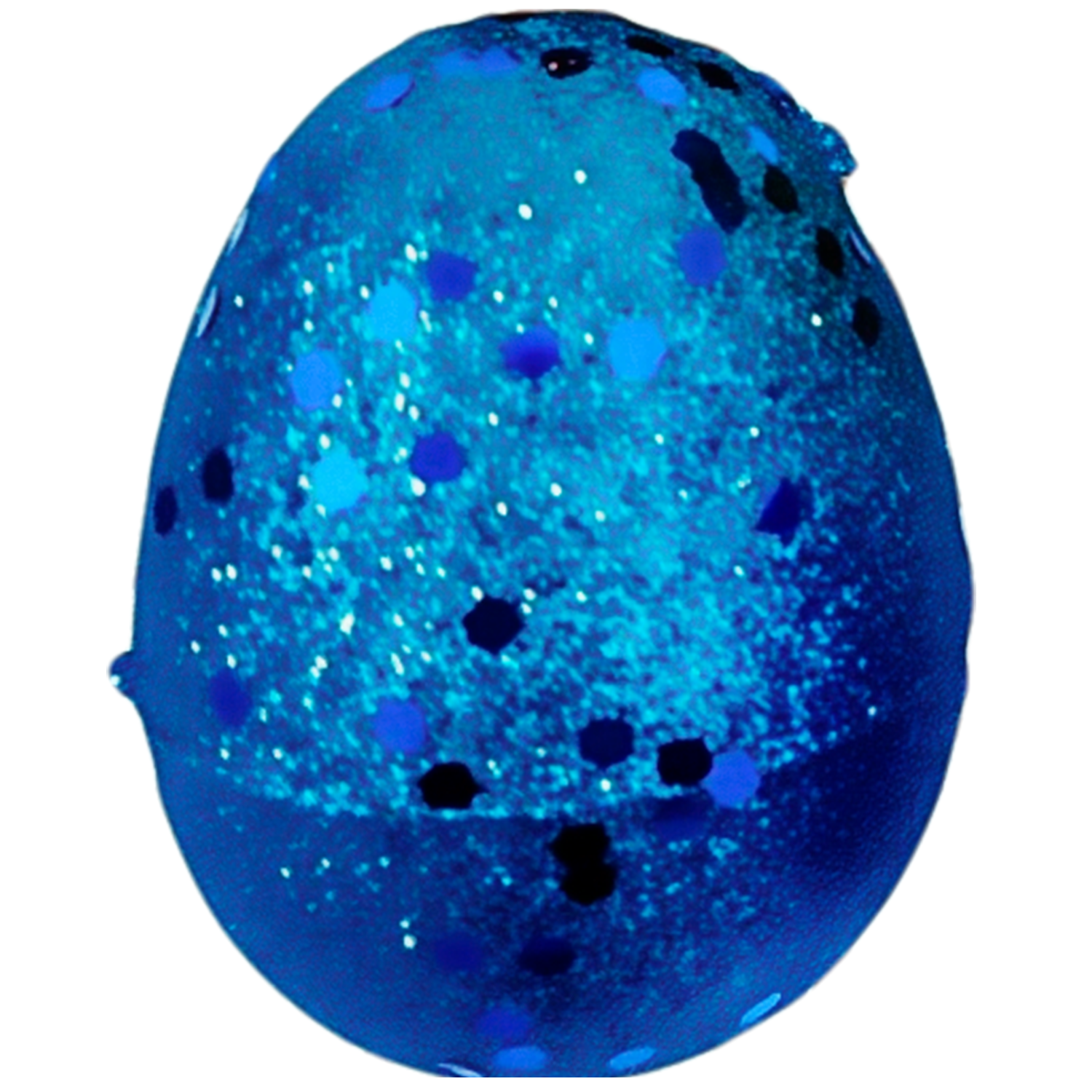 Glittered Fillable Plastic Easter Eggs 13