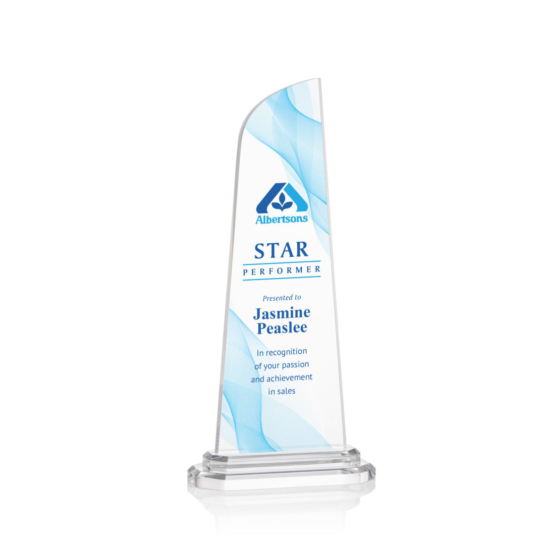 Culver VividPrint™ Award - Clear 3