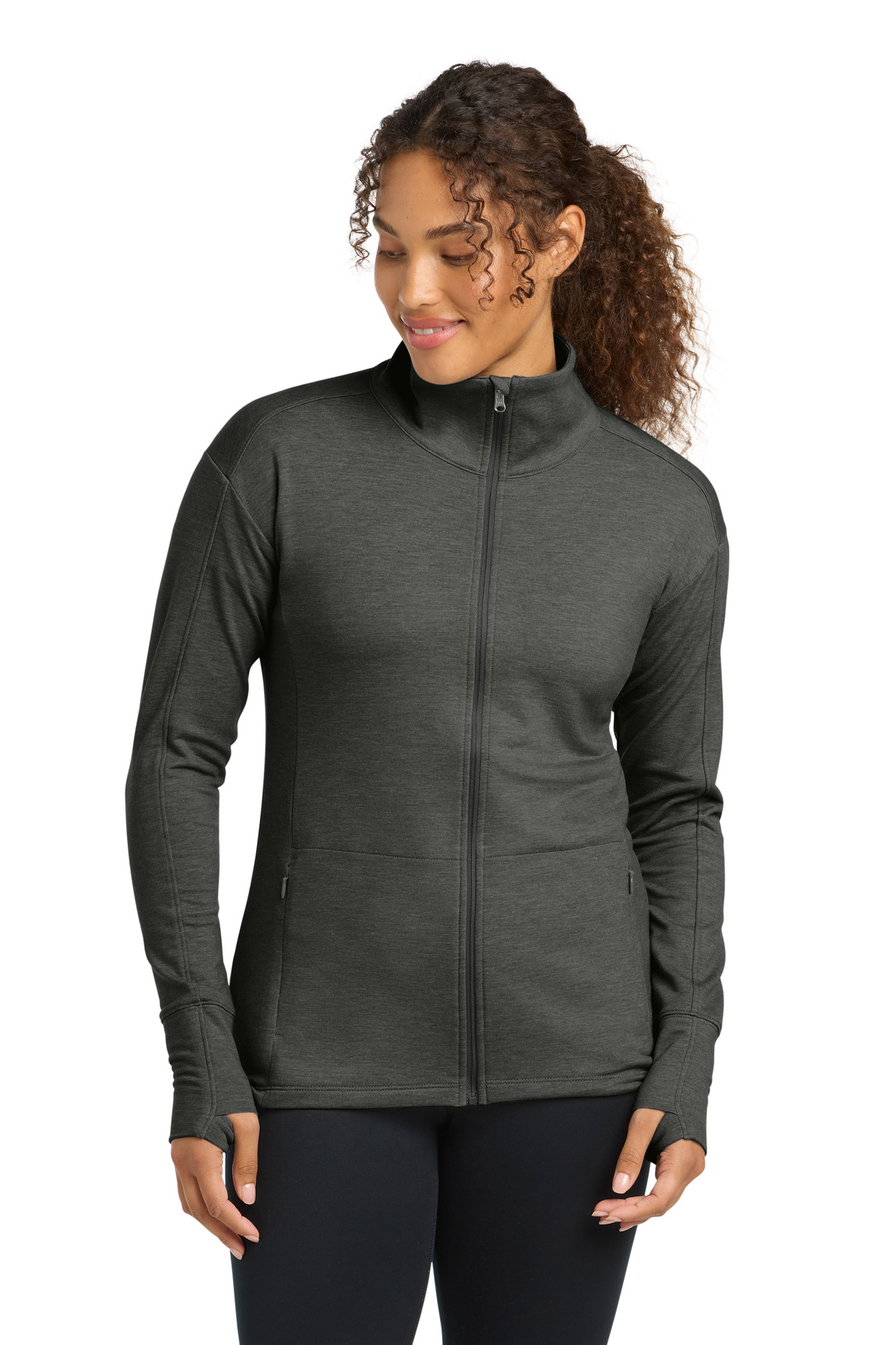 Sport-Tek Women's Sport-Wick Flex Fleece Full-Zip. LST560 30