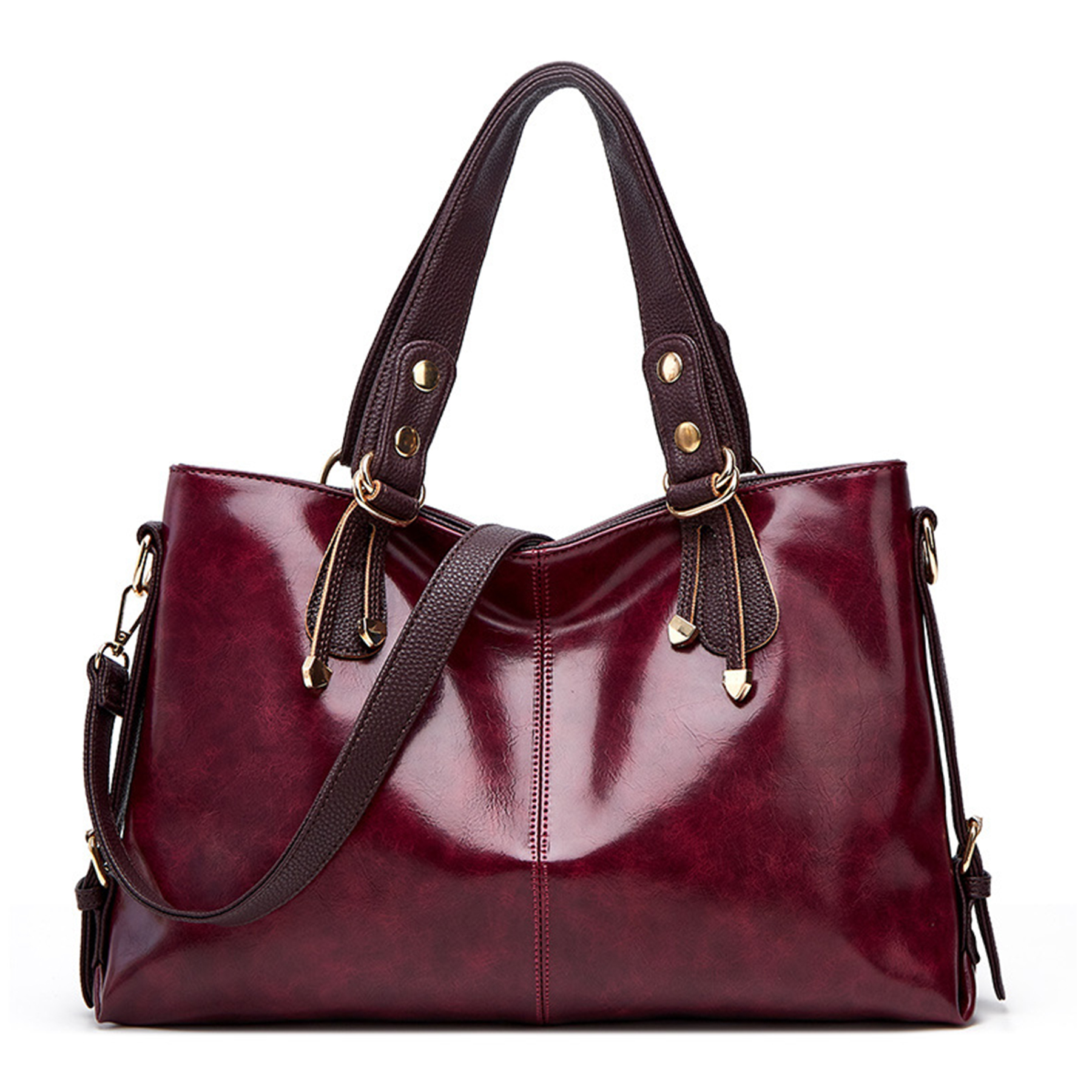 PU High Capacity Tote Package, custom tote bag with logo imprint 5