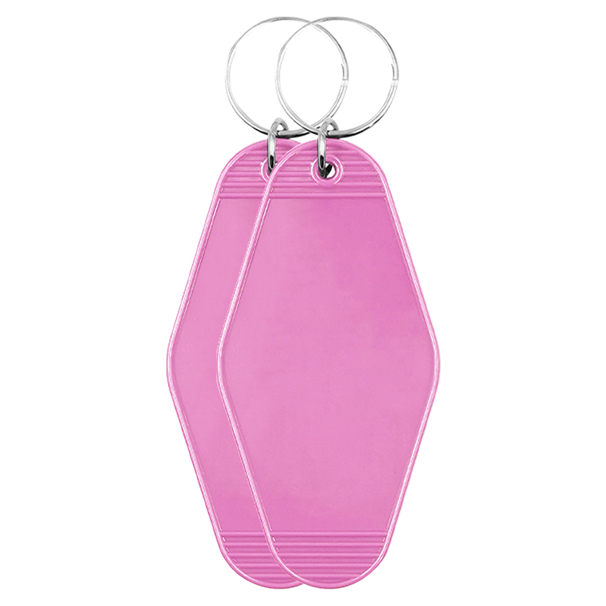 Diamond ABS Tag Hotel Keychain 5