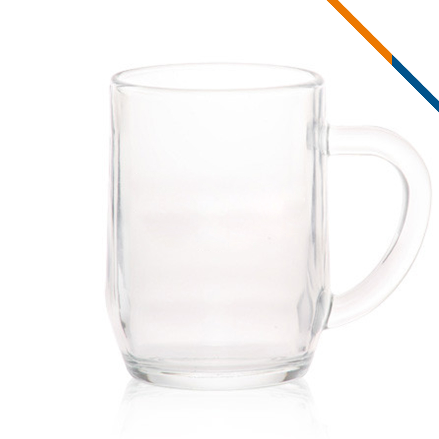 Libbey Uster Glass Mugs - 10 OZ. 2