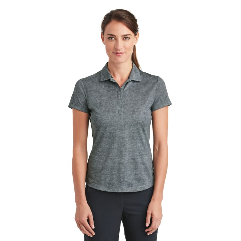 Nike Ladies Dri-FIT Crosshatch Polo. 3