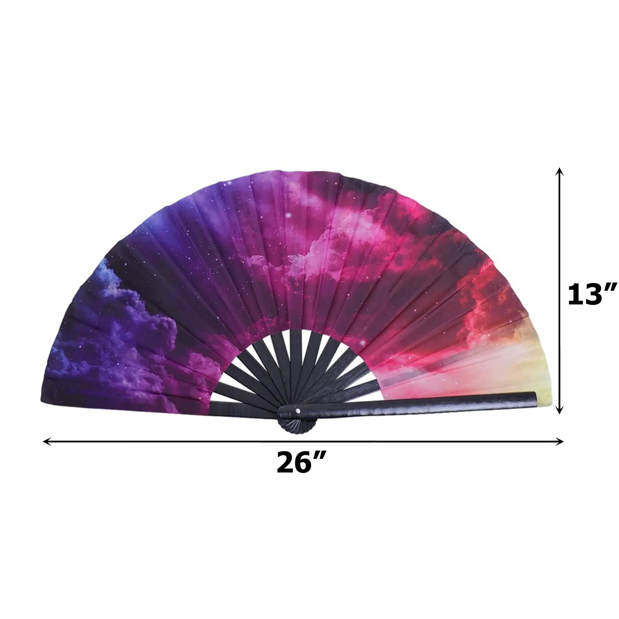 MOQ20 Fold Silk Hand Kung Fu Fan 3