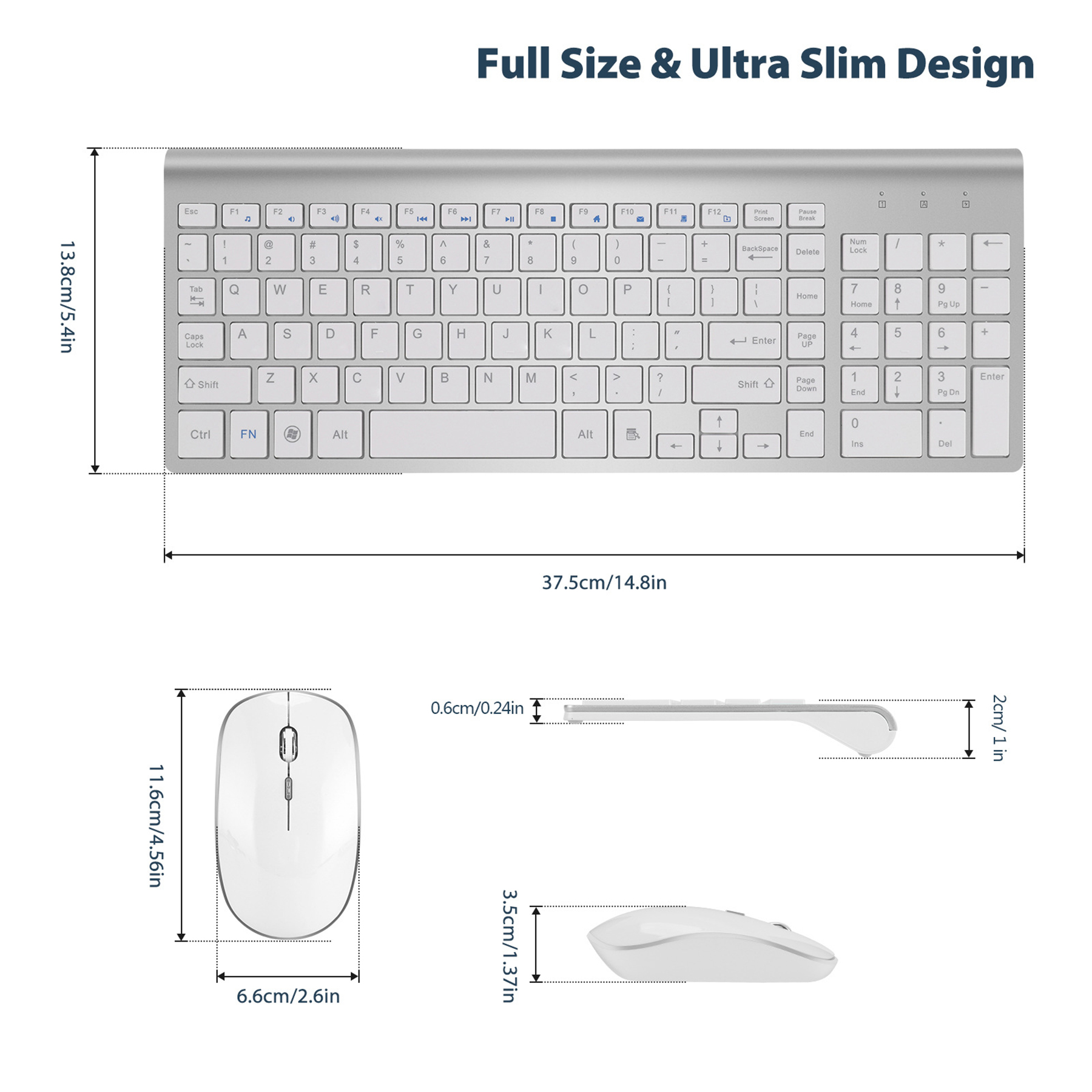 Keyboard and Mouse Combo 8
