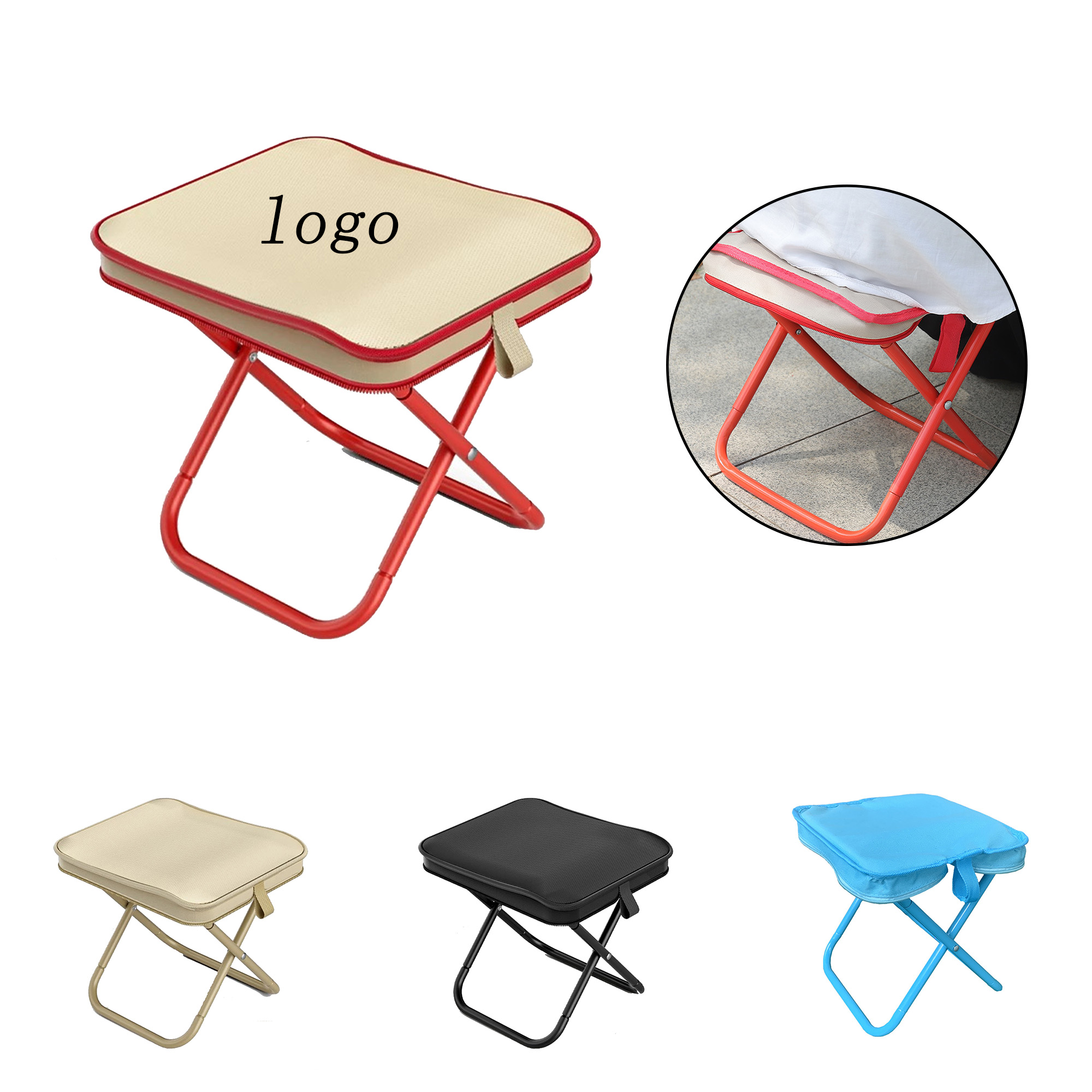 Outdoor Camping Fishing Folding Small Stool 2