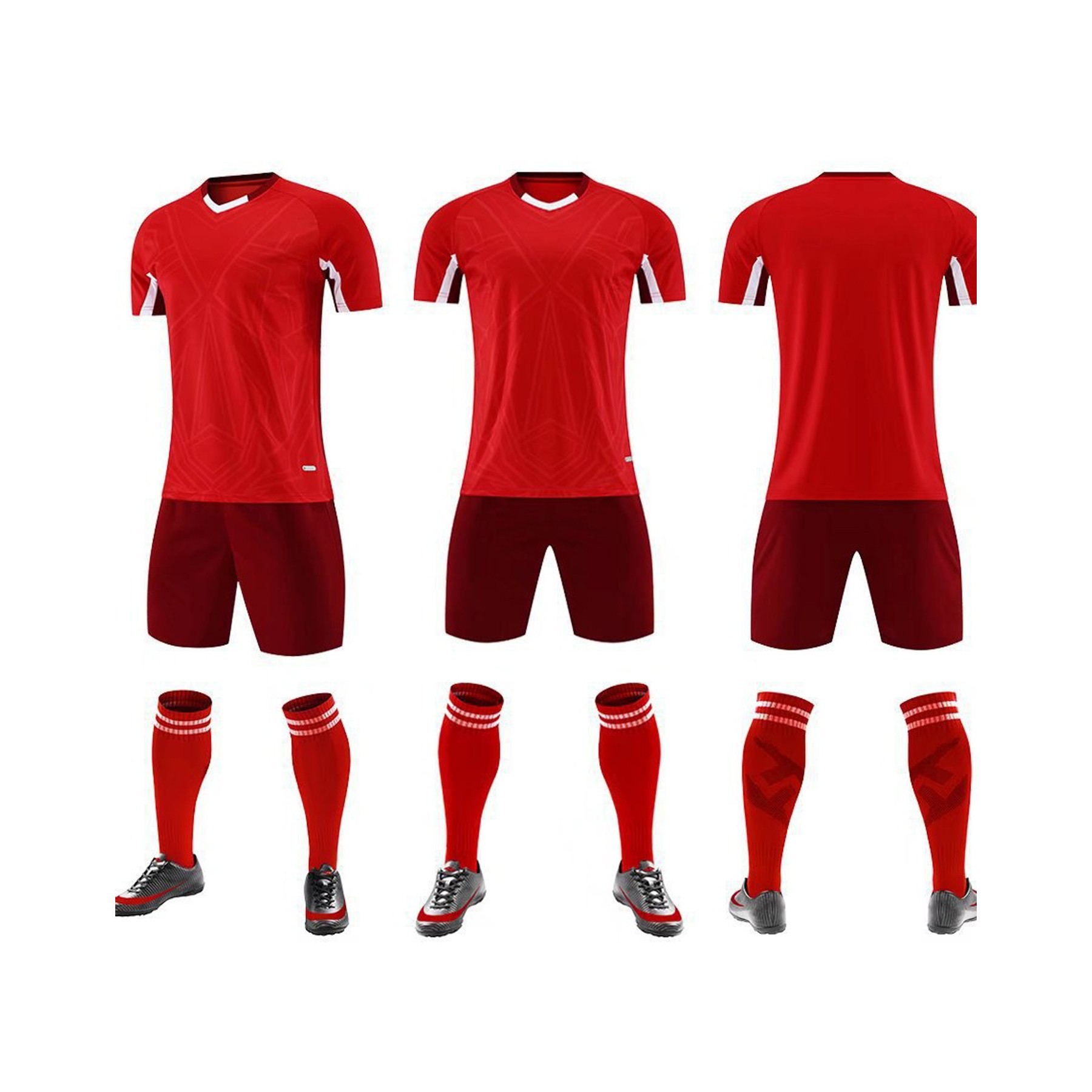 Soccer Goalkeeper Jersey Short Sleeve Uniform Kit 4