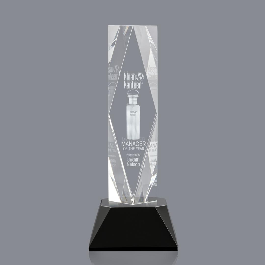 President 3D Award on Base - Black 6