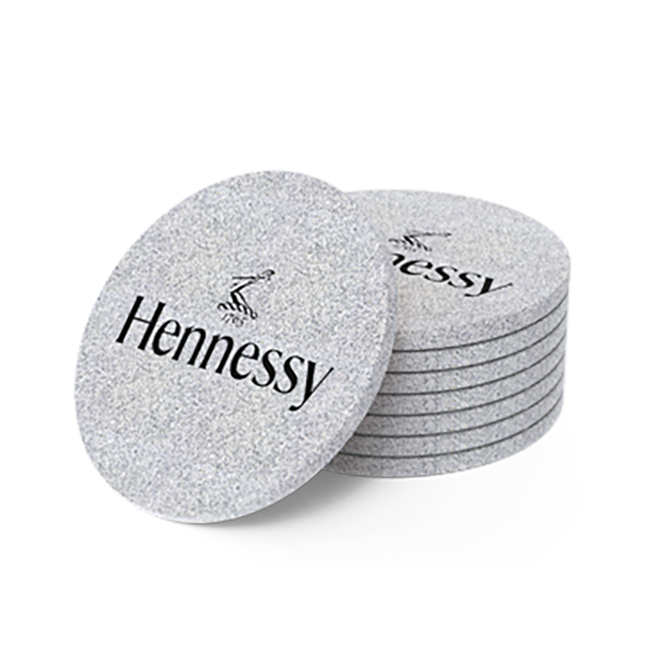 Custom Printed Recycled Felt Coaster 4