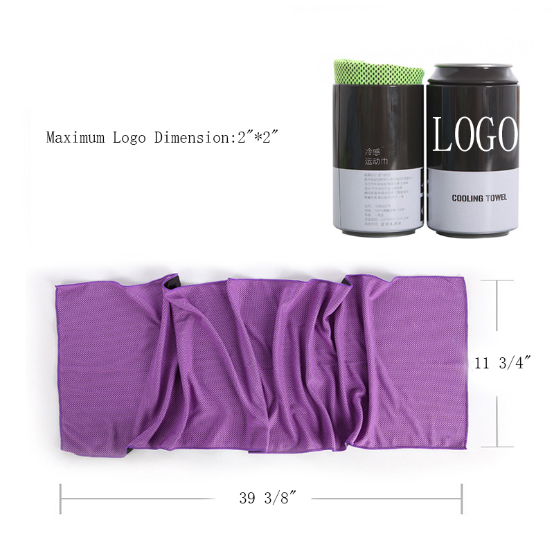 Sports Cooling Fitness Towel With Bottle 4