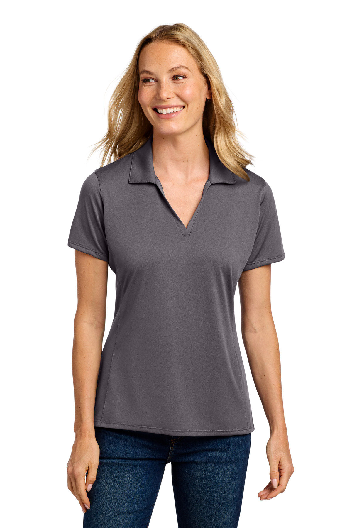 Port Authority Women's Performance Staff Polo LK398 36