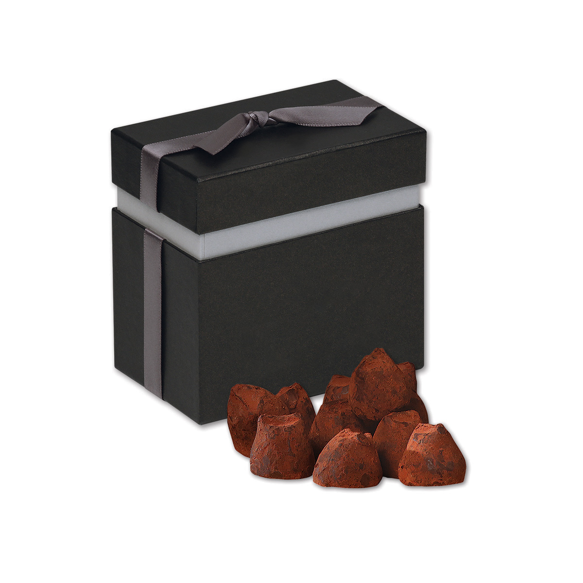 Cocoa Dusted Truffles in Elegant Treats Gift Box 3