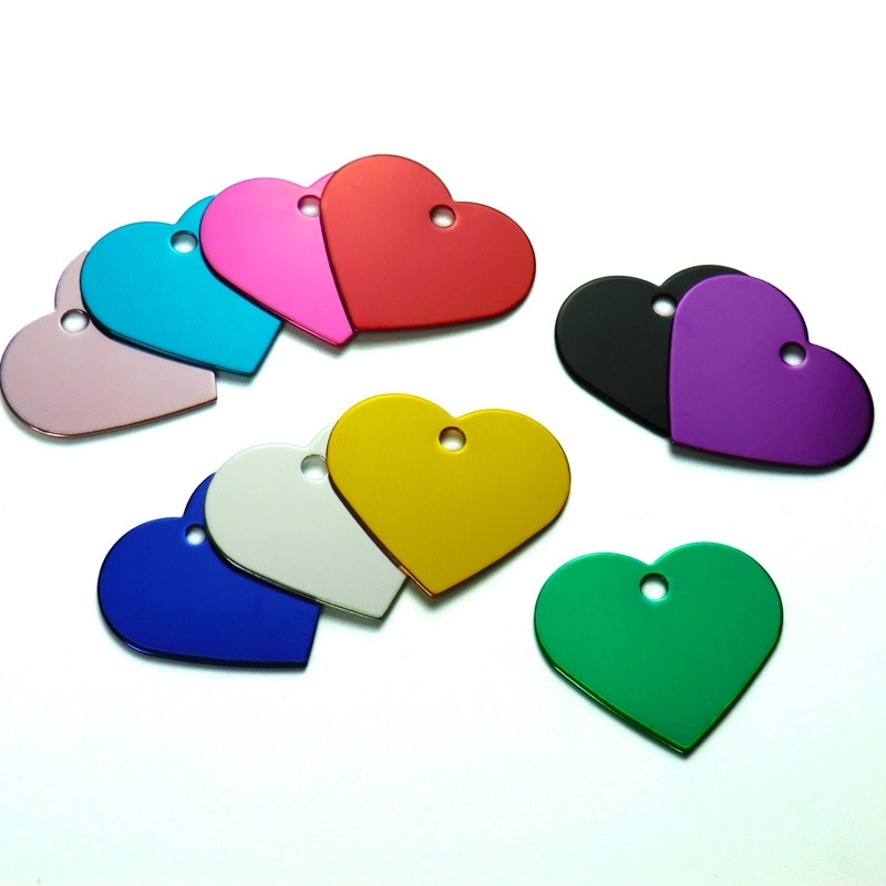 Heart shaped Pet Tag Key Chain 6