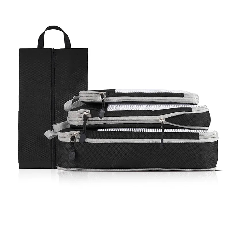 Compressible Foldable Travel Storage Bag Set (4 Pieces) 18
