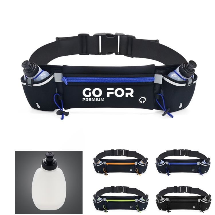 Hydration Running Belt with Water Bottle 2