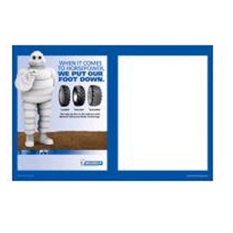 Customizable Magnetic Lift Top Window Counter Mat Premium Non-Skid Backing (10"x15"x1/8") 1