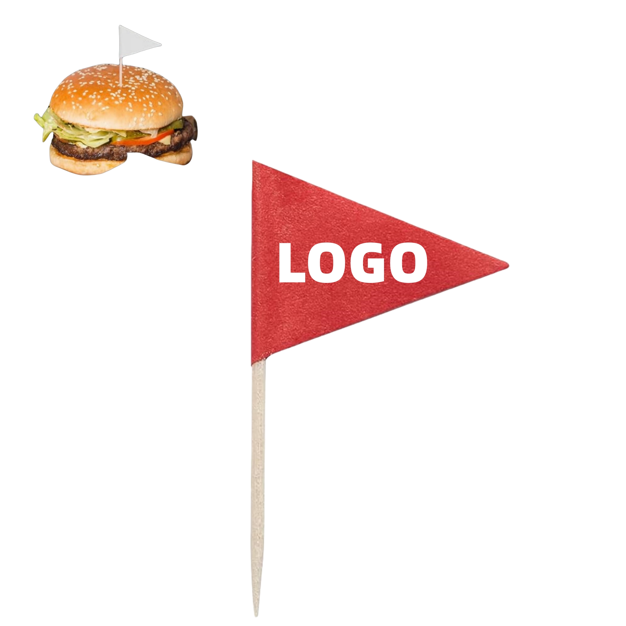 Custom Small Stick cake Toothpick Flag 2