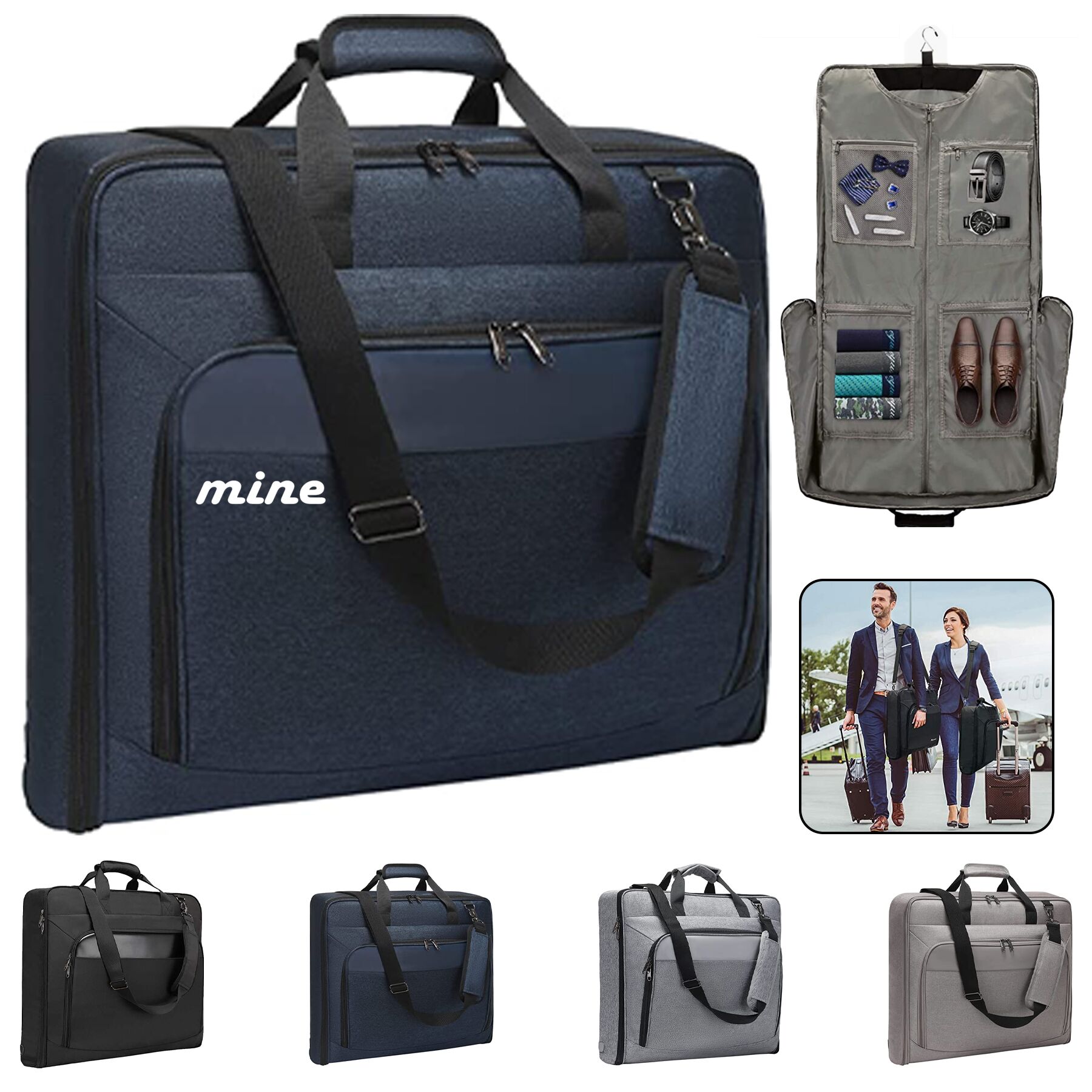Portable Folding Clothes Bag 2