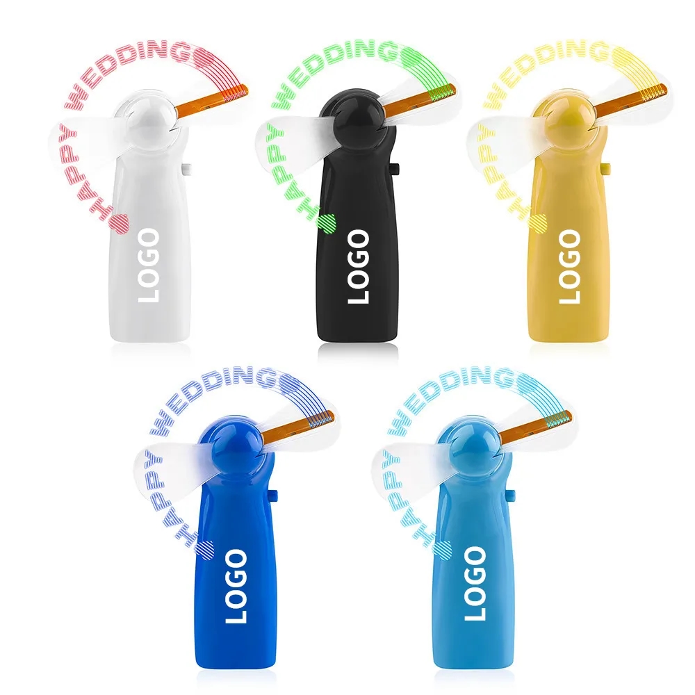 Flashing mini Fan With LED Logo 3