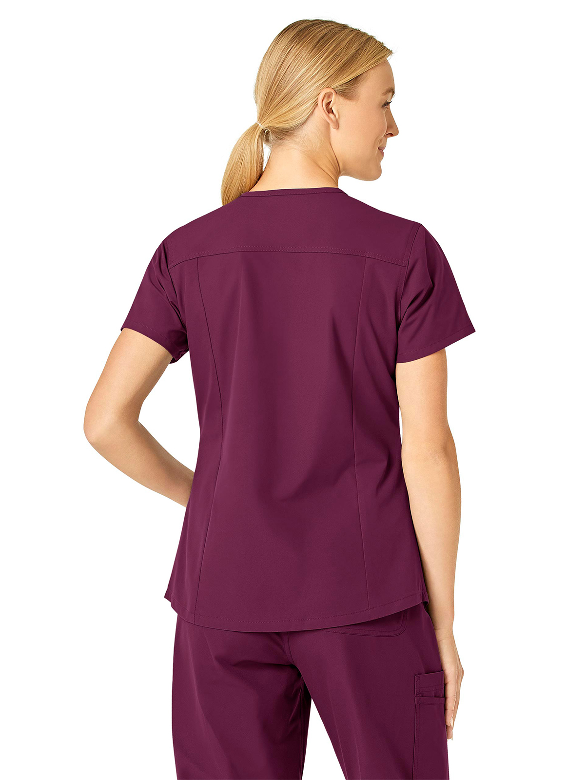 Carhartt Scrubs - Force Essentials - Women's Five-Pocket Modern Fit V-Neck Top 2