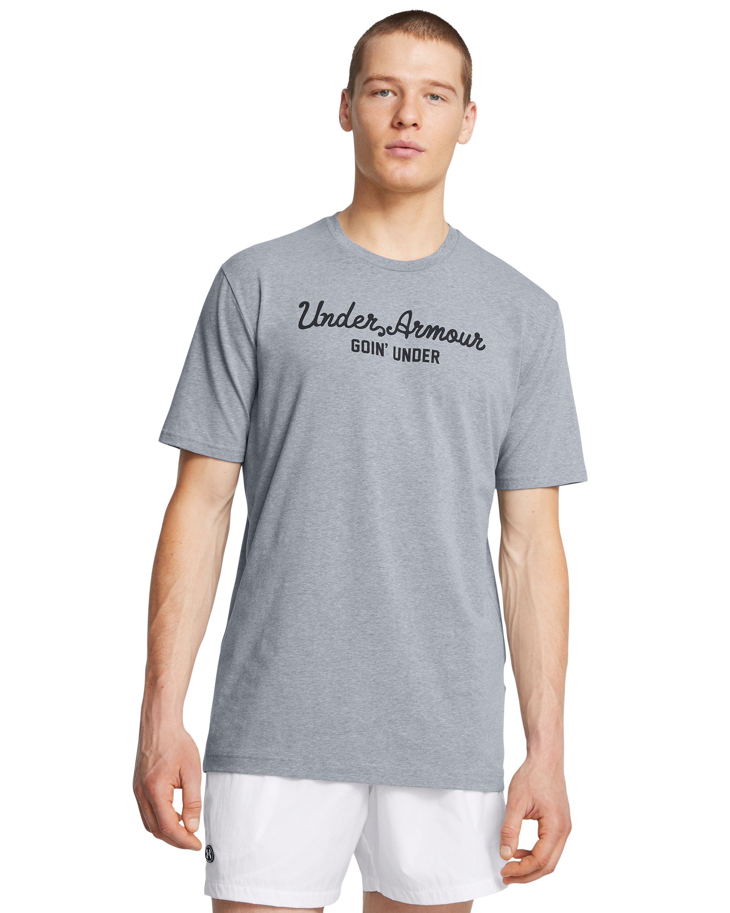 UA Golf Script Wordmark Men's Short Sleeve 2