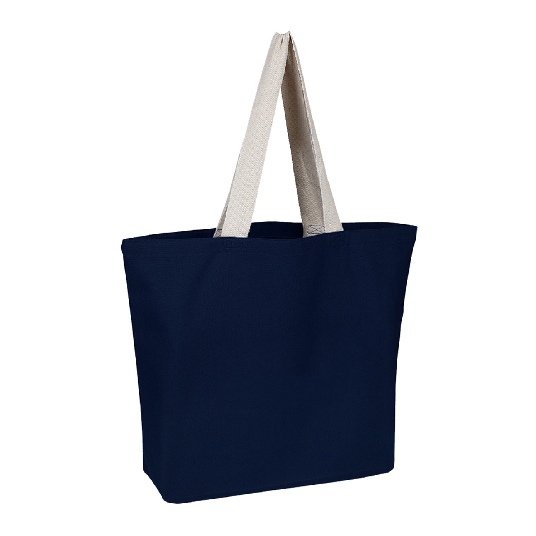 12 oz. 100% Cotton Canvas Colored Beach Bag 5