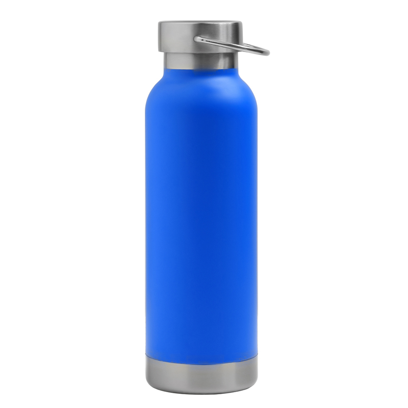 17 Oz. Concord Double Wall 18/8 Stainless Steel Vacuum Insulated Bottle (Blue)
